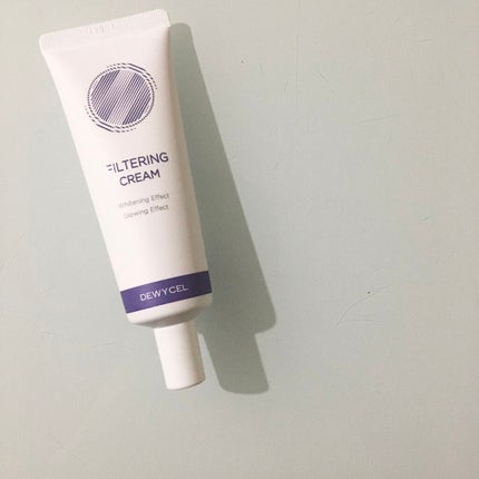 フィルタリングクリーム/DEWYCEL/日焼け止めクリームを使ったクチコミ(1枚目)