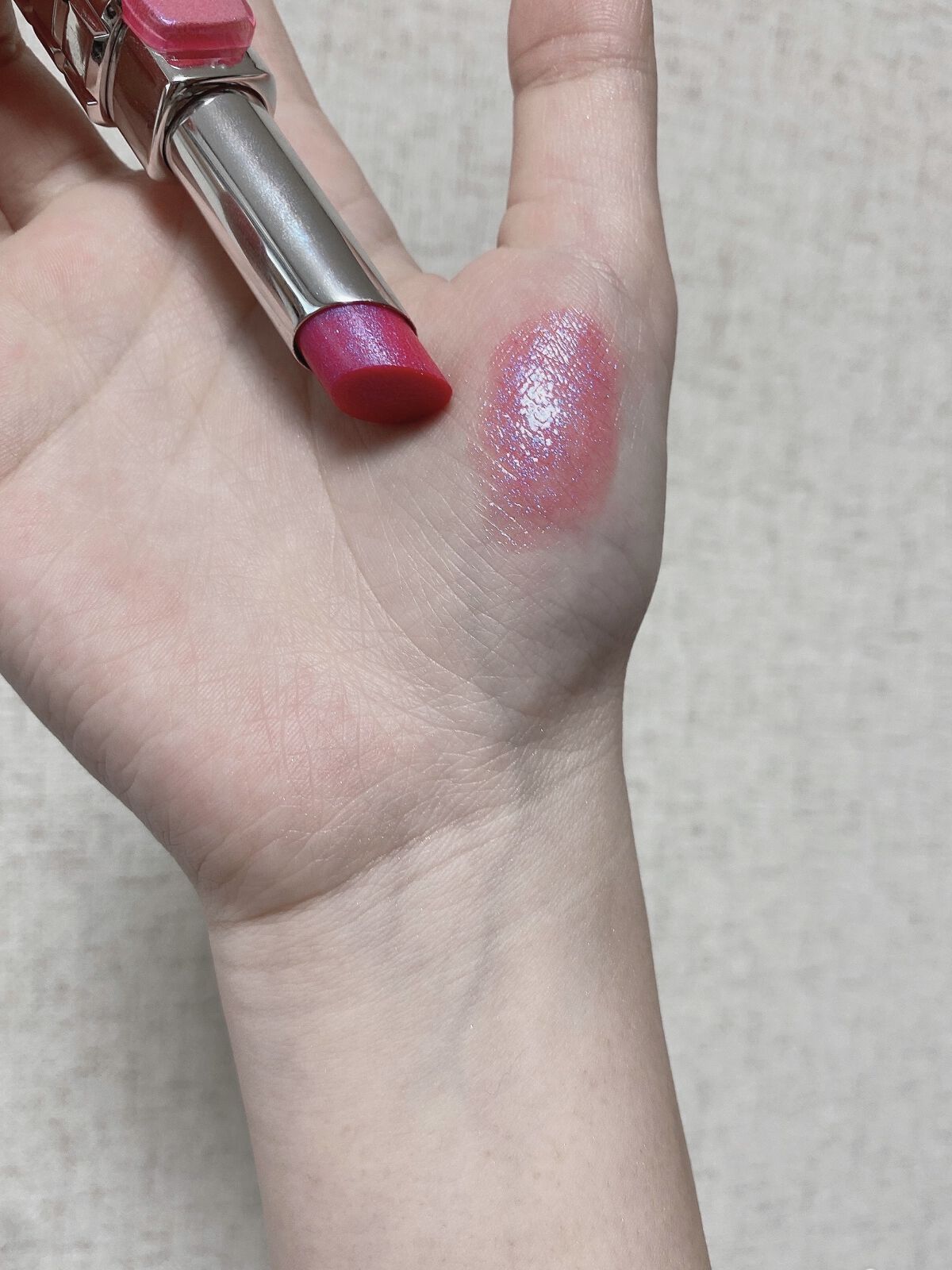 シャインオン/ロレアル パリ/口紅を使ったクチコミ（3枚目）