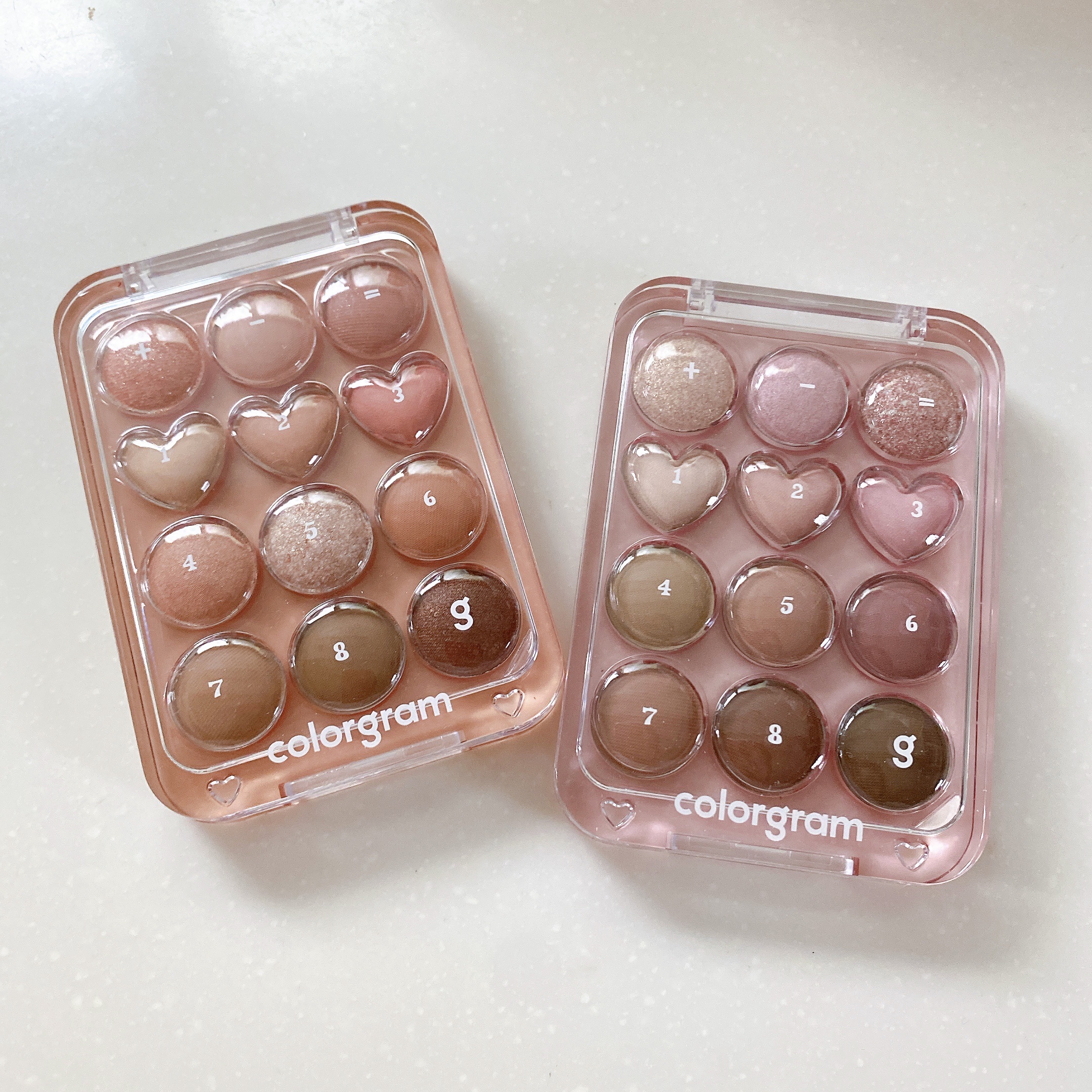 目元チュートリアルアイパレット/Colorgram/アイシャドウパレットを使ったクチコミ（2枚目）