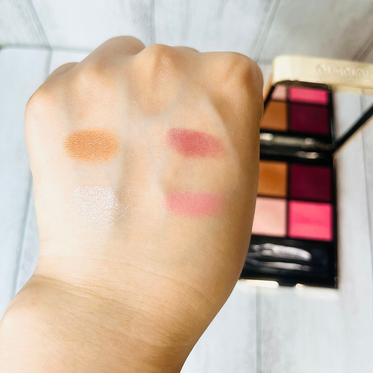 オンブル ジェ/GUERLAIN/アイシャドウパレットを使ったクチコミ(2枚目)