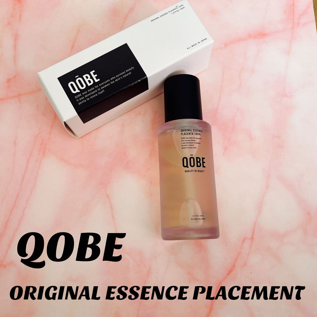 オリジナルプラセンタエキス/QOBE/美容液を使ったクチコミ（1枚目）