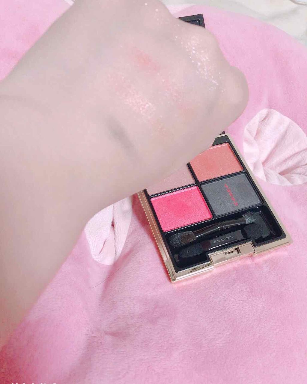 デザイニング カラー アイズ/SUQQU/アイシャドウパレットを使ったクチコミ（2枚目）