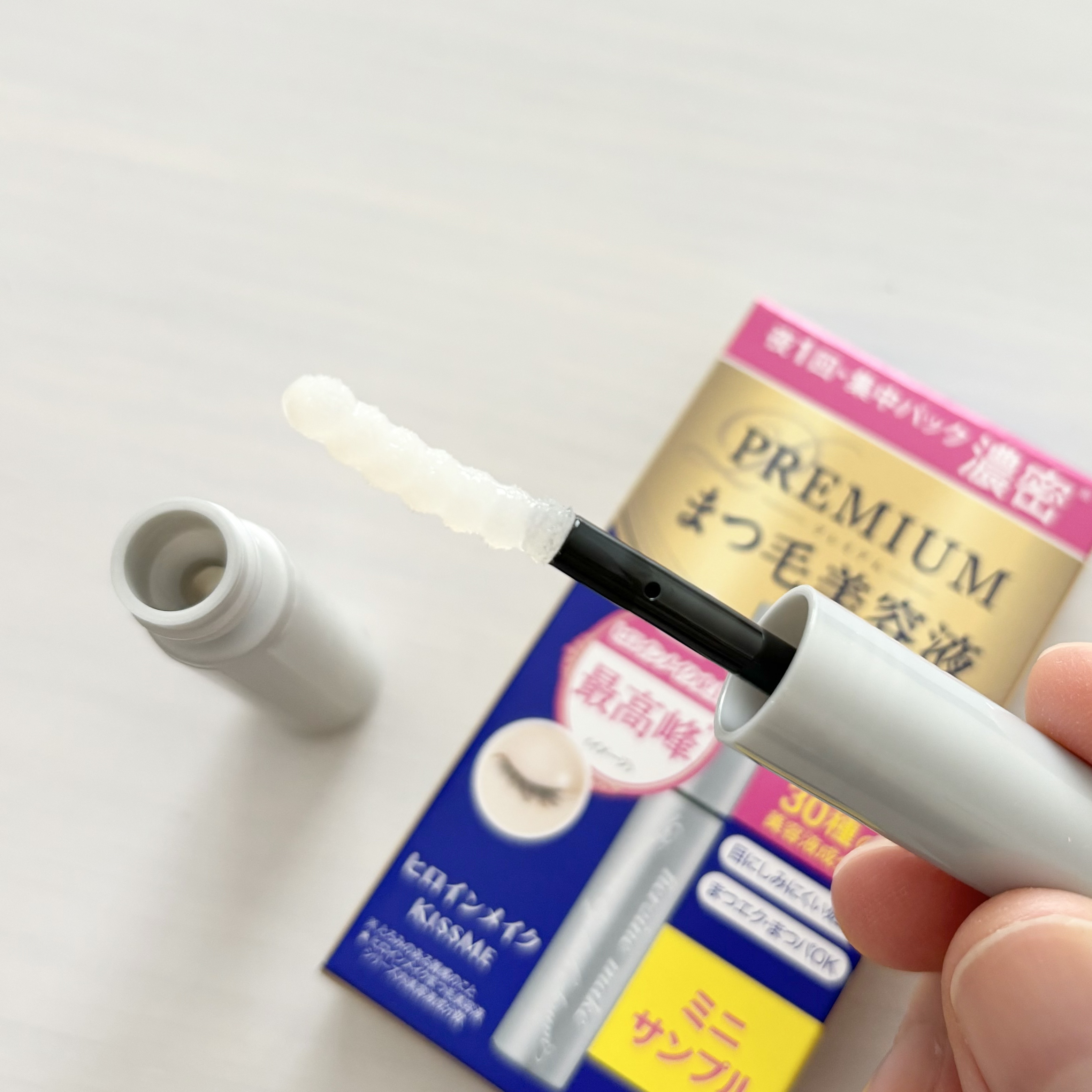 アイラッシュセラム プレミアムEX/ヒロインメイク/まつげ美容液を使ったクチコミ（2枚目）