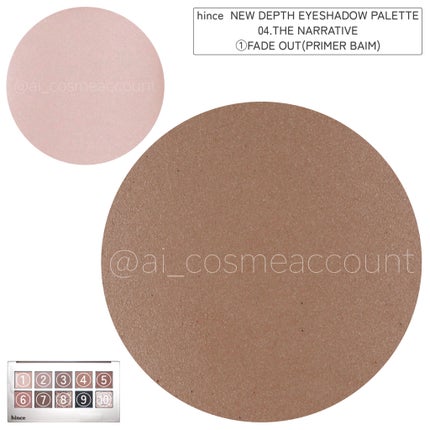 ニューデップスアイシャドウパレット/hince/アイシャドウパレットを使ったクチコミ(6枚目)