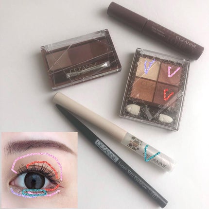 ノーズ&アイブロウパウダー/CEZANNE/パウダーアイブロウを使ったクチコミ(7枚目)