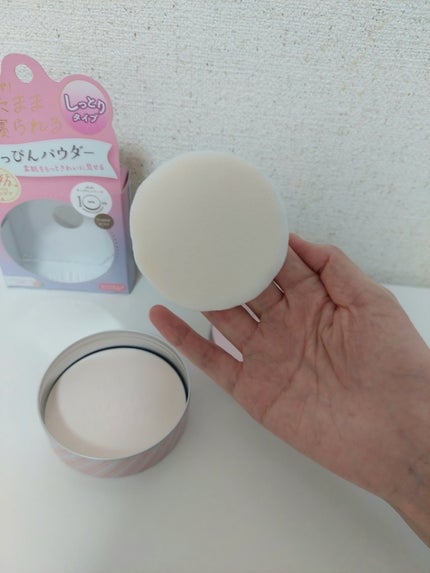すっぴんパウダーC パステルローズの香り/クラブ/プレストパウダーを使ったクチコミ(3枚目)