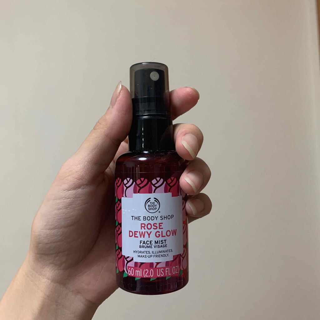 デューイーグロウ フェイスミスト ローズ/THE BODY SHOP/ミスト状化粧水を使ったクチコミ(1枚目)