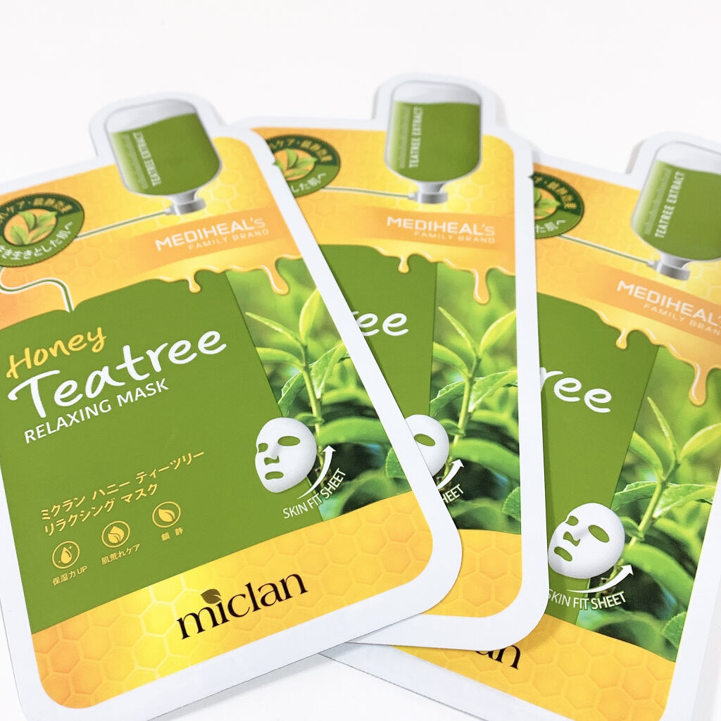 ハニーティーツリー リラクシングマスク/MEDIHEAL/シートマスク・パックを使ったクチコミ（3枚目）