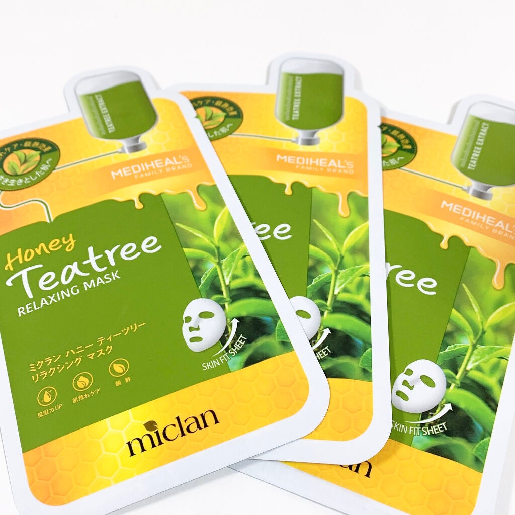 ハニーティーツリー リラクシングマスク/MEDIHEAL/シートマスク・パックを使ったクチコミ(3枚目)