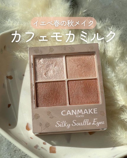 シルキースフレアイズ(マットタイプ)/キャンメイク/アイシャドウパレットを使ったクチコミ(1枚目)