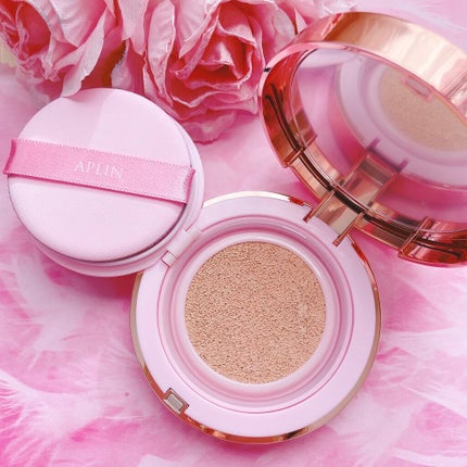 ピンクティーツリーカバークッション/APLIN/クッションファンデーションを使ったクチコミ(4枚目)