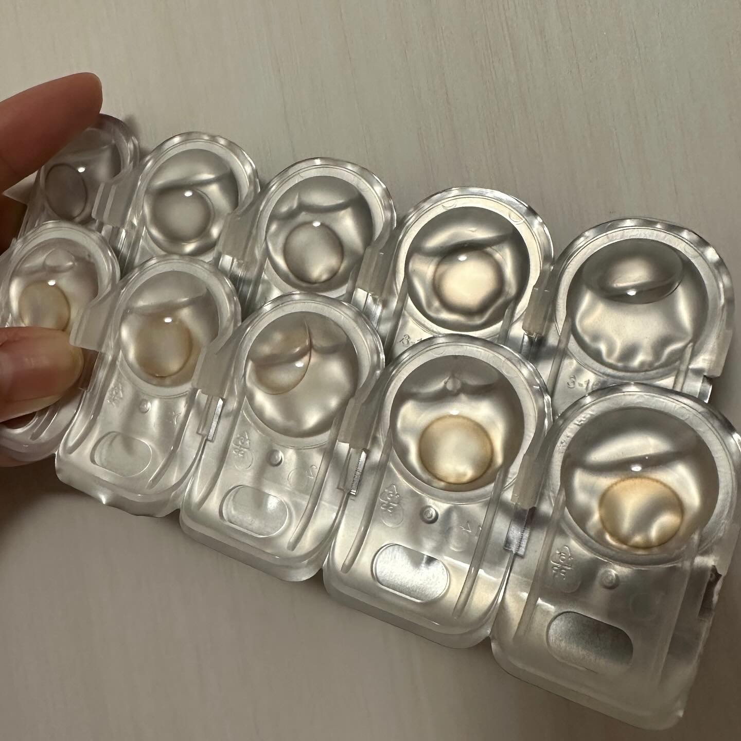 ShineTouch 1day/OLENS/ワンデー（１DAY）カラコンを使ったクチコミ（3枚目）