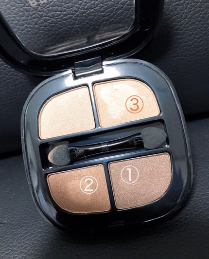 アイシャドウ/BRIGITTE/アイシャドウパレットを使ったクチコミ(3枚目)