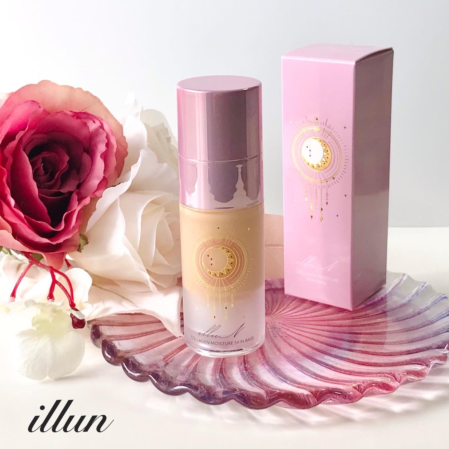 コラーゲンモイスチャースキンベース/illuN/化粧下地を使ったクチコミ（1枚目）