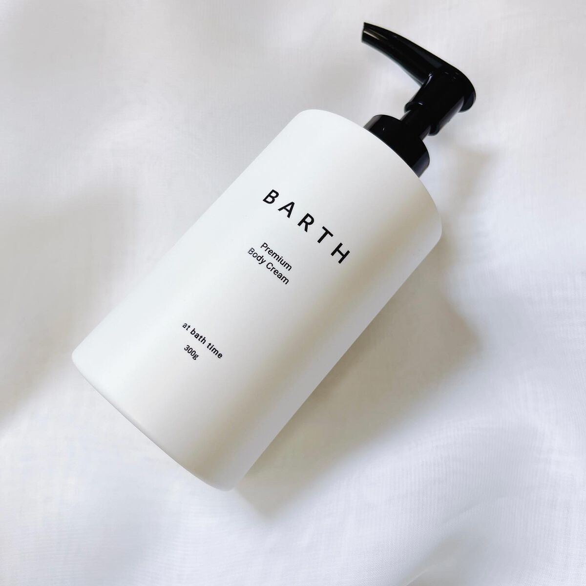 プレミアムボディクリーム at bath time/BARTH/ボディクリームを使ったクチコミ（1枚目）