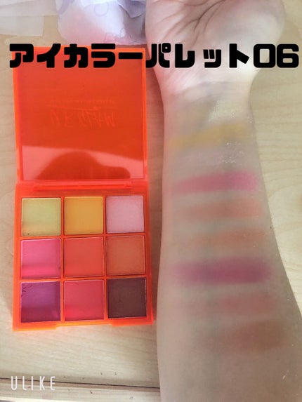 UR GLAM BLOOMING EYE COLOR PALETTE/U R GLAM/アイシャドウパレットを使ったクチコミ(6枚目)