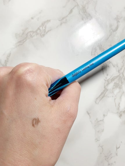 「密着アイライナー」極細クリームペンシル/デジャヴュ/ペンシルアイライナーを使ったクチコミ(7枚目)