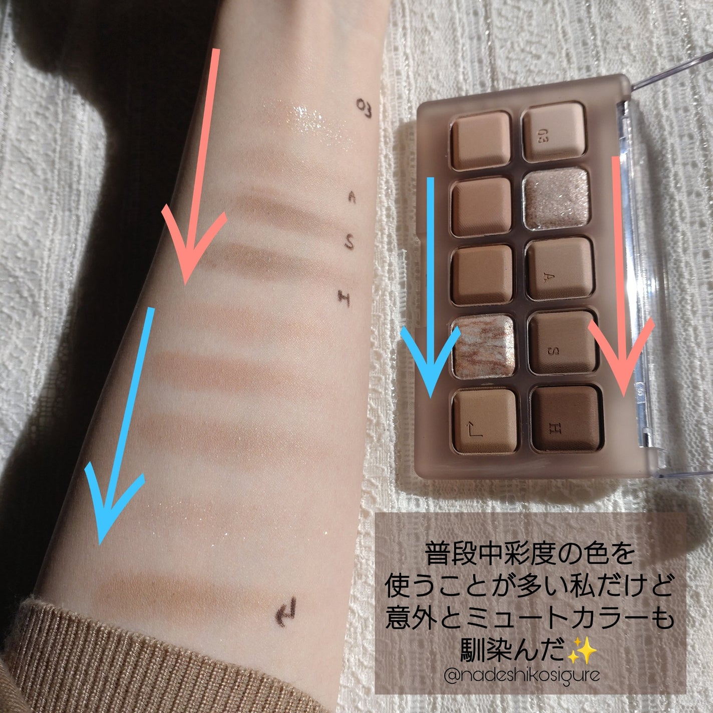 ムードキーボード/lilybyred/アイシャドウパレットを使ったクチコミ(3枚目)