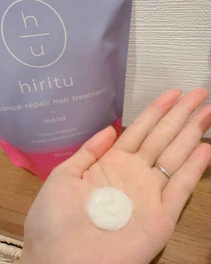 バランスリペア シャンプー/ヘアトリートメント モイスト/hiritu/市販シャンプーを使ったクチコミ(6枚目)