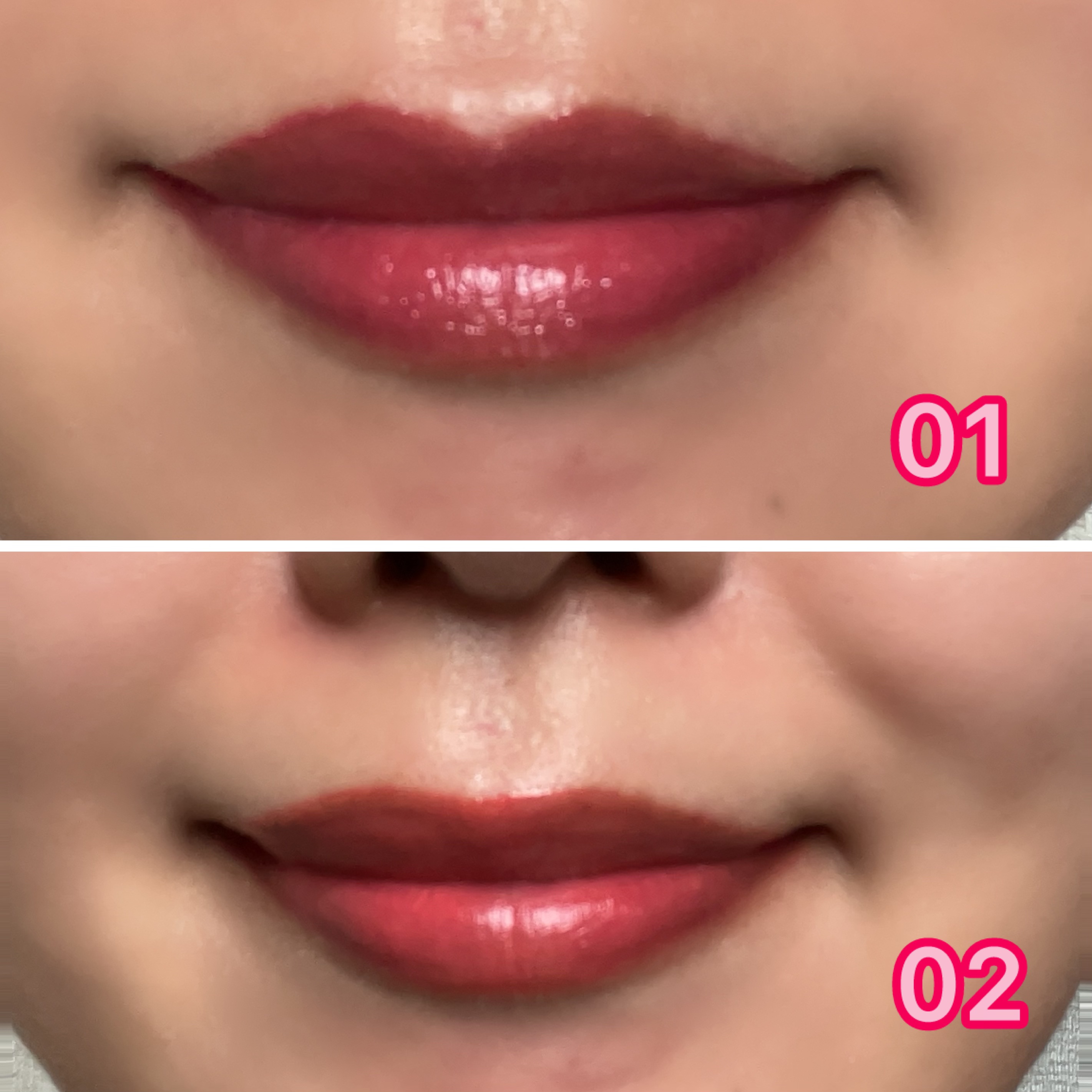 ウォーターリズムグロウティント/TIRTIR(ティルティル)/リップティントを使ったクチコミ（3枚目）