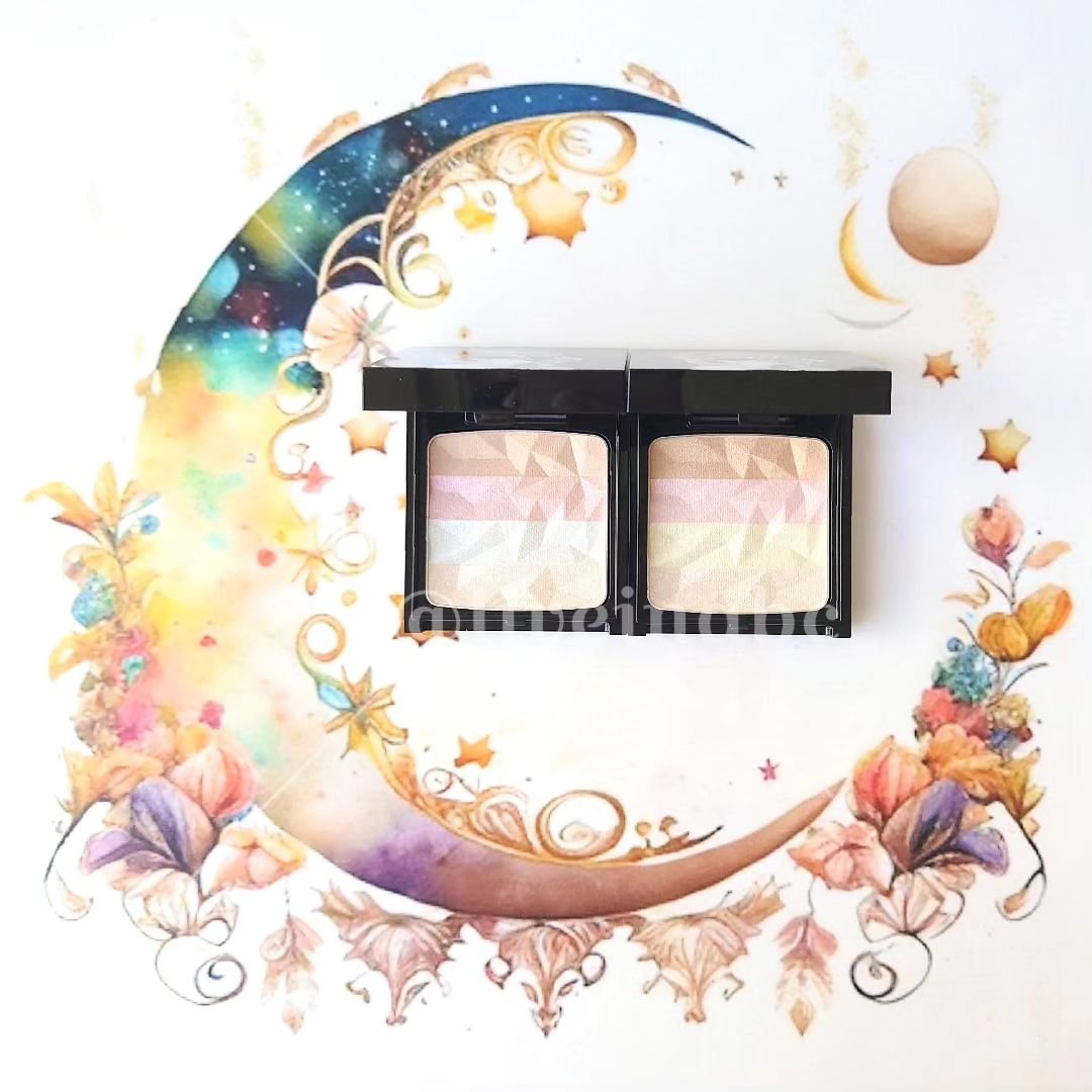 オーロラライズグロウハイライター EX-1 ブルー系/KATE/パウダーハイライトを使ったクチコミ（2枚目）