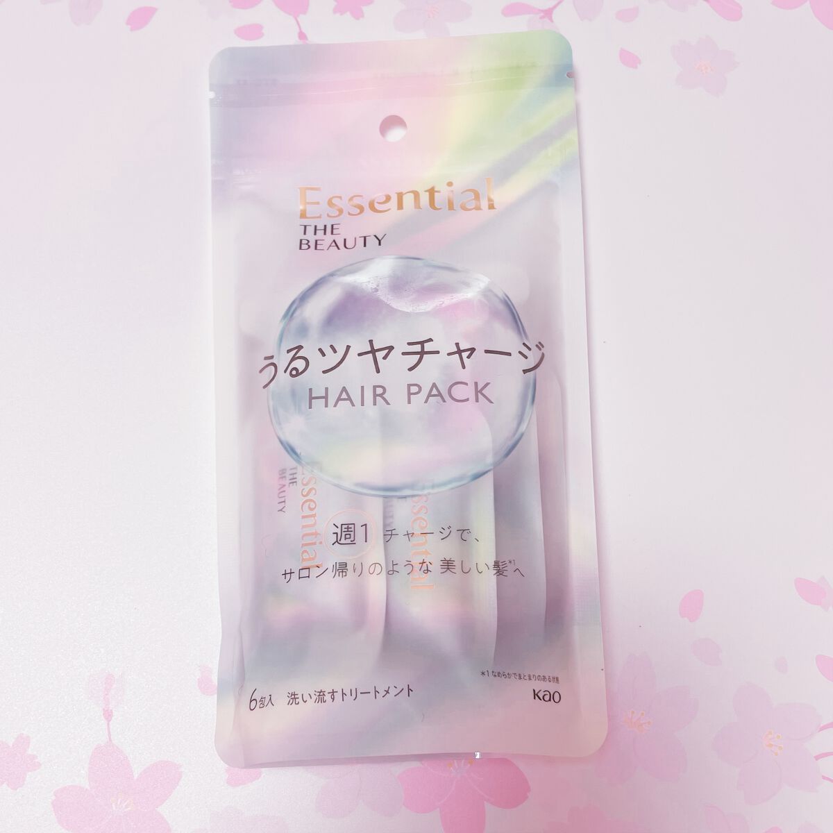 ザビューティ うるツヤチャージヘアパック/エッセンシャル/ヘアマスク・ヘアパックを使ったクチコミ(2枚目)