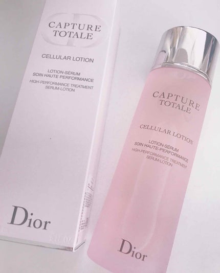 試してみた】Dior カプチュール トータル セルラー ローションの 試してみた】Dior カプチュール トータル セルラー ローションの