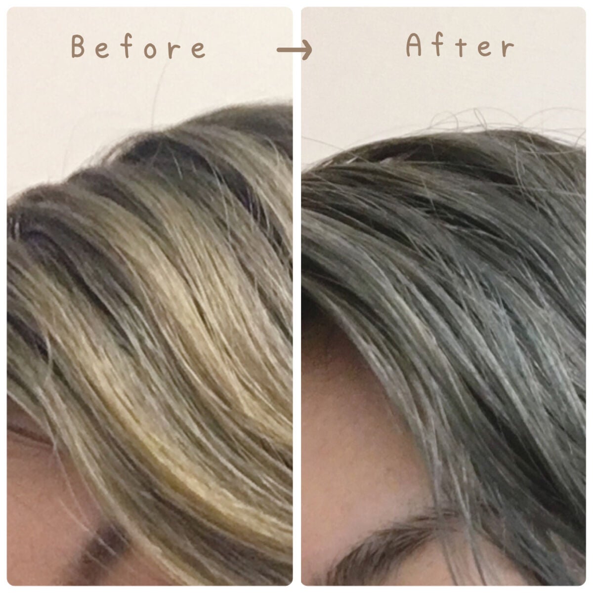 デビルズトリック/クイスクイス/ヘアカラーを使ったクチコミ(3枚目)