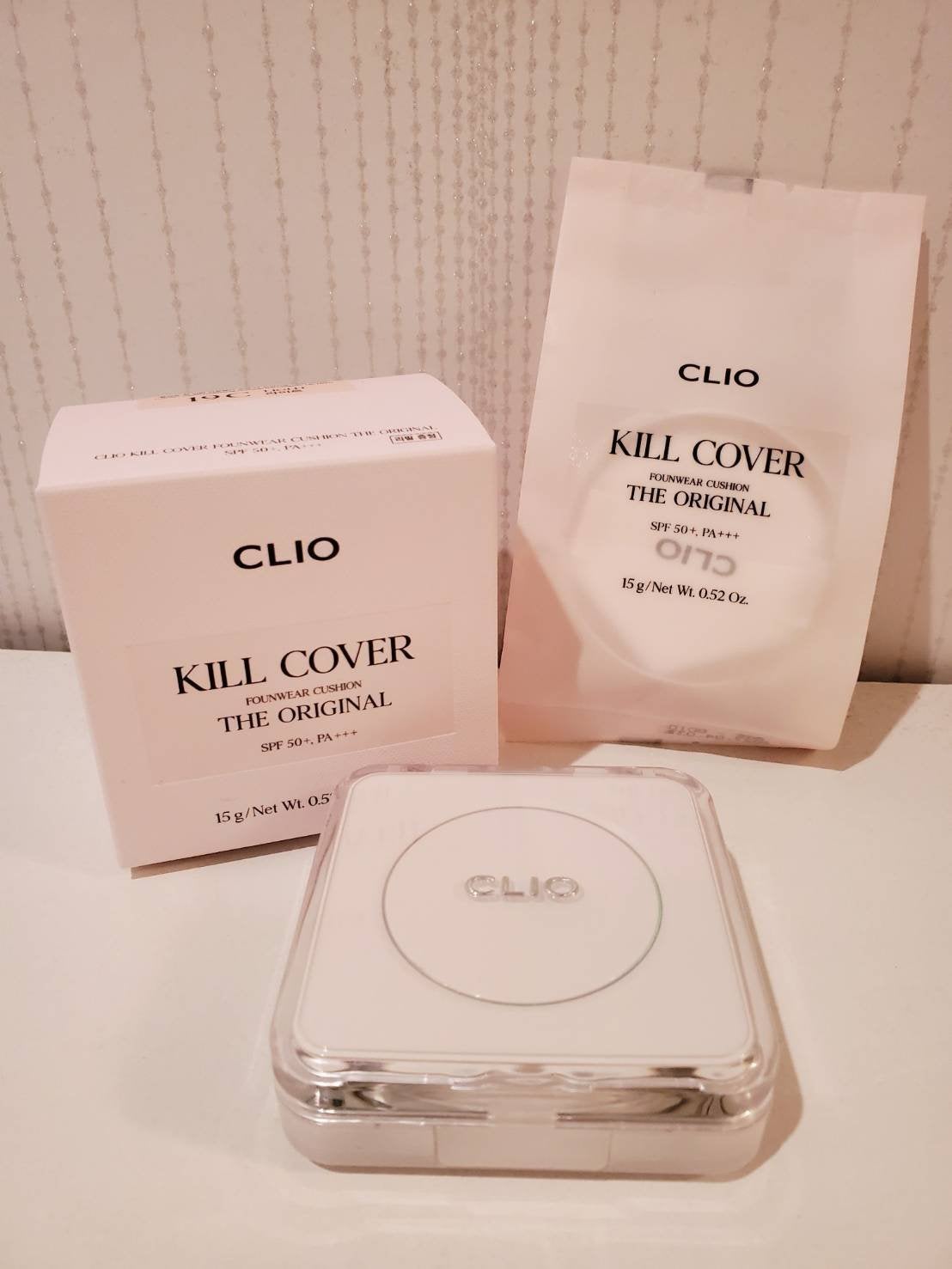 キル カバー ファンウェア クッション ザ オリジナル/CLIO/クッションファンデーションを使ったクチコミ(3枚目)