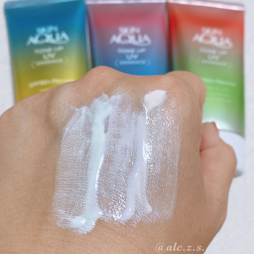 スキンアクア トーンアップUVエッセンス/スキンアクア/日焼け止めクリームを使ったクチコミ（3枚目）