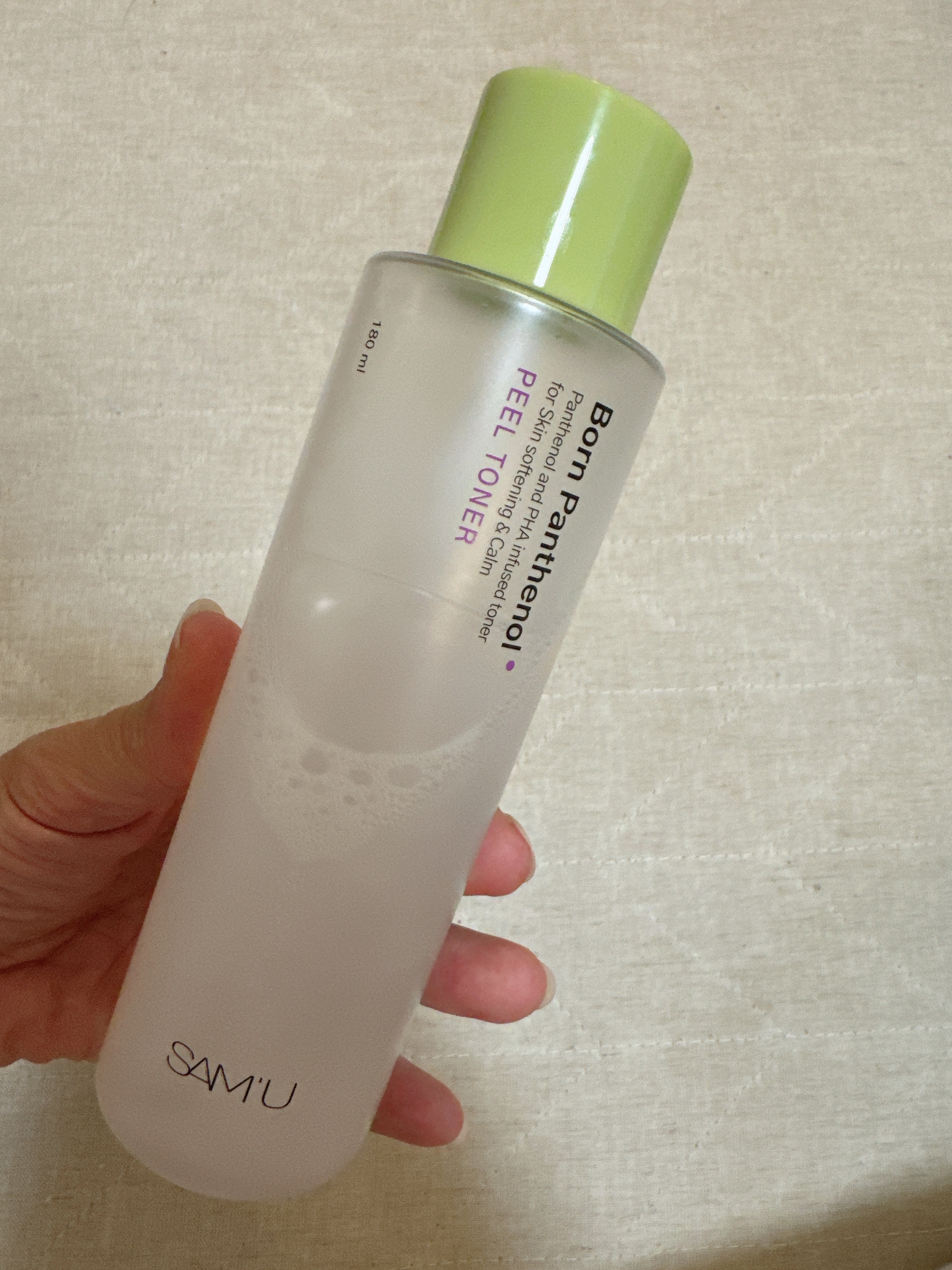 ボーンパンテノールピールトナー/SAM'U/化粧水を使ったクチコミ（1枚目）