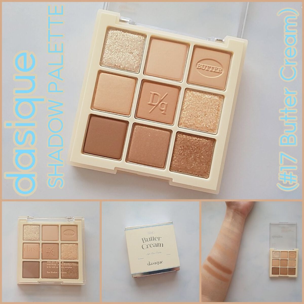シャドウパレット/dasique/アイシャドウパレットを使ったクチコミ(1枚目)