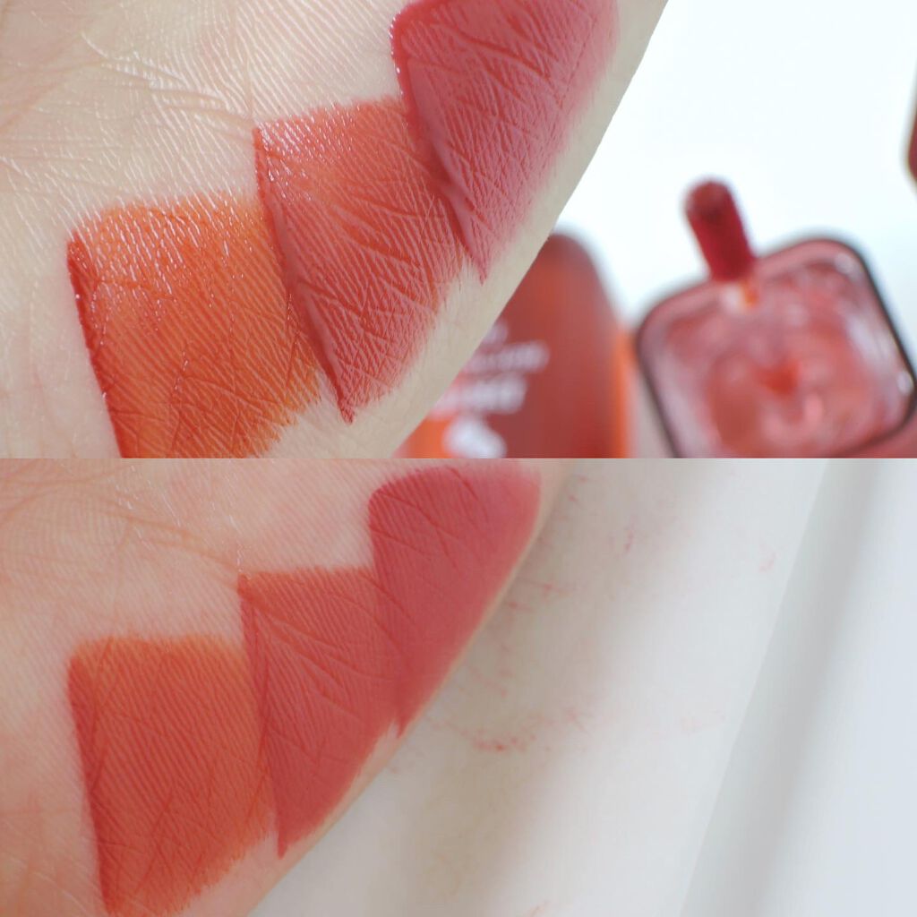 マーラーホットウォーターティント/BLACK ROUGE/リップティントを使ったクチコミ（2枚目）