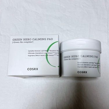 🌈COSRX/One Step Green Hero Calming Pad🌈

以前青と赤は使ったことがあって、今回緑がセールで売っていたので購入しました💚
青と赤は正直、そんなに印象が残ってなくて普