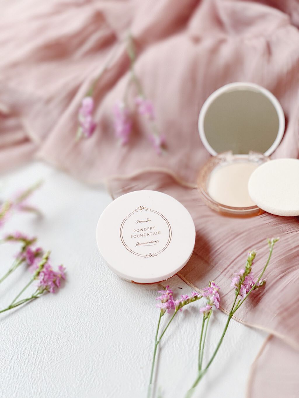 パウダリィファンデーション ex/パラドゥ/パウダーファンデーションを使ったクチコミ(1枚目)