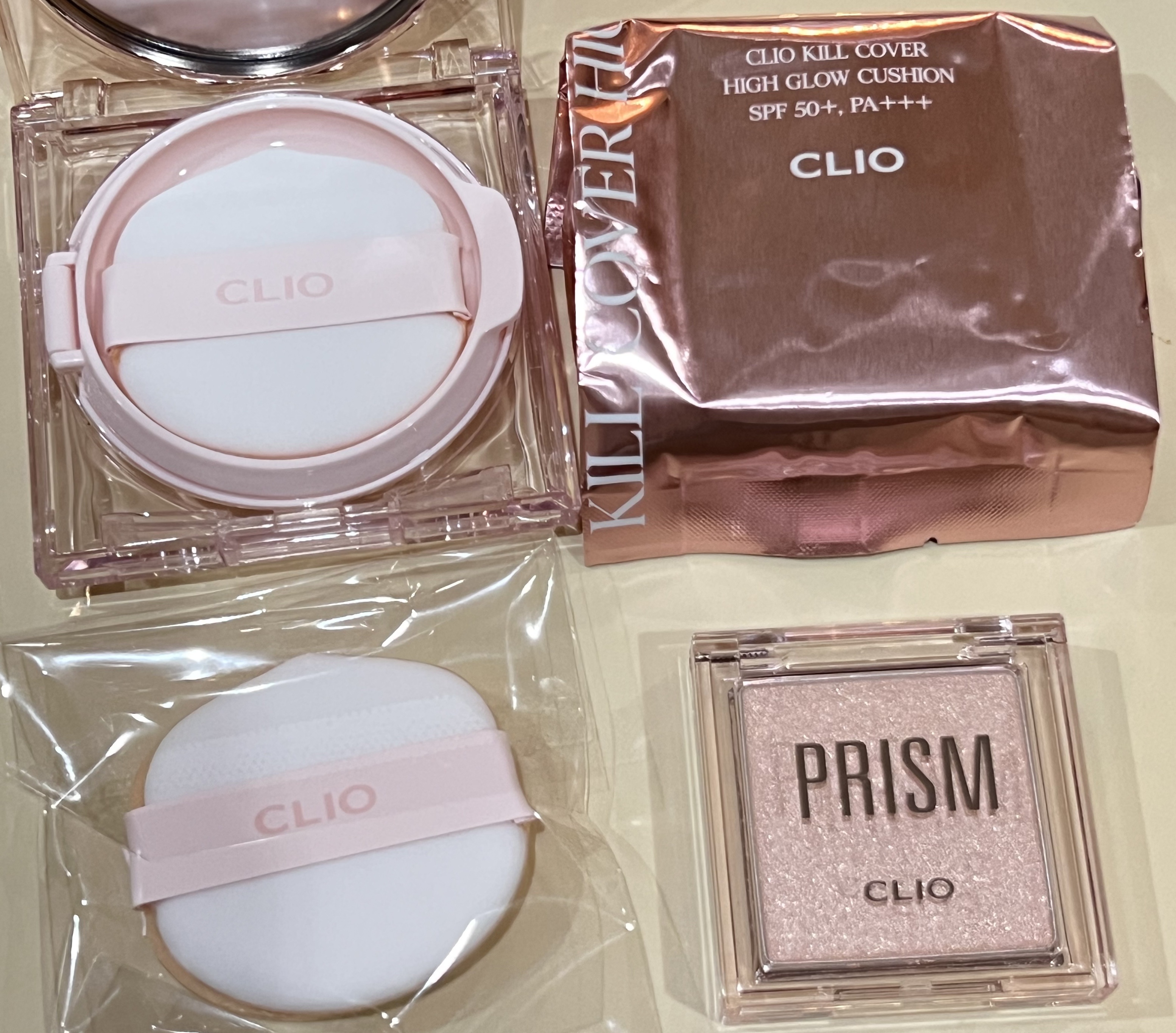 キル カバー ハイ グロウ クッション 02 ランジェリー(LINGERIE)/CLIO/クッションファンデーションを使ったクチコミ（2枚目）