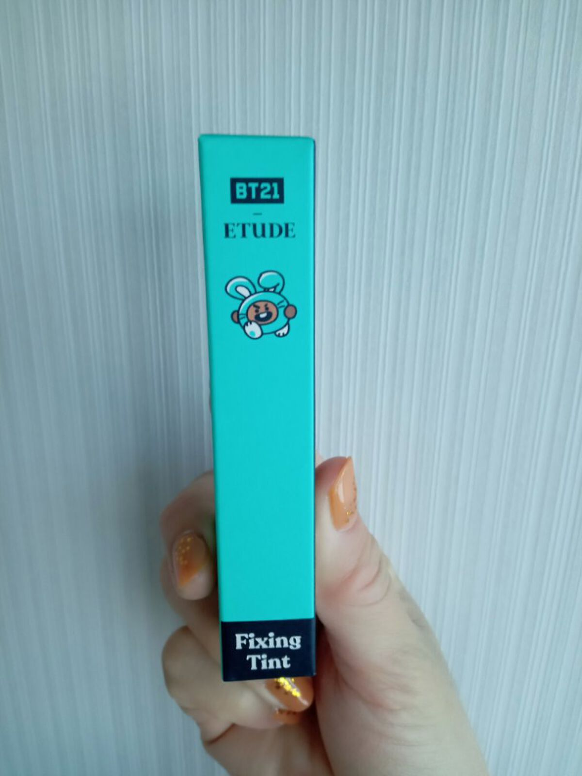 フィクシングティント ミルクティーSHOOKY/ETUDE/リップティントを使ったクチコミ（2枚目）