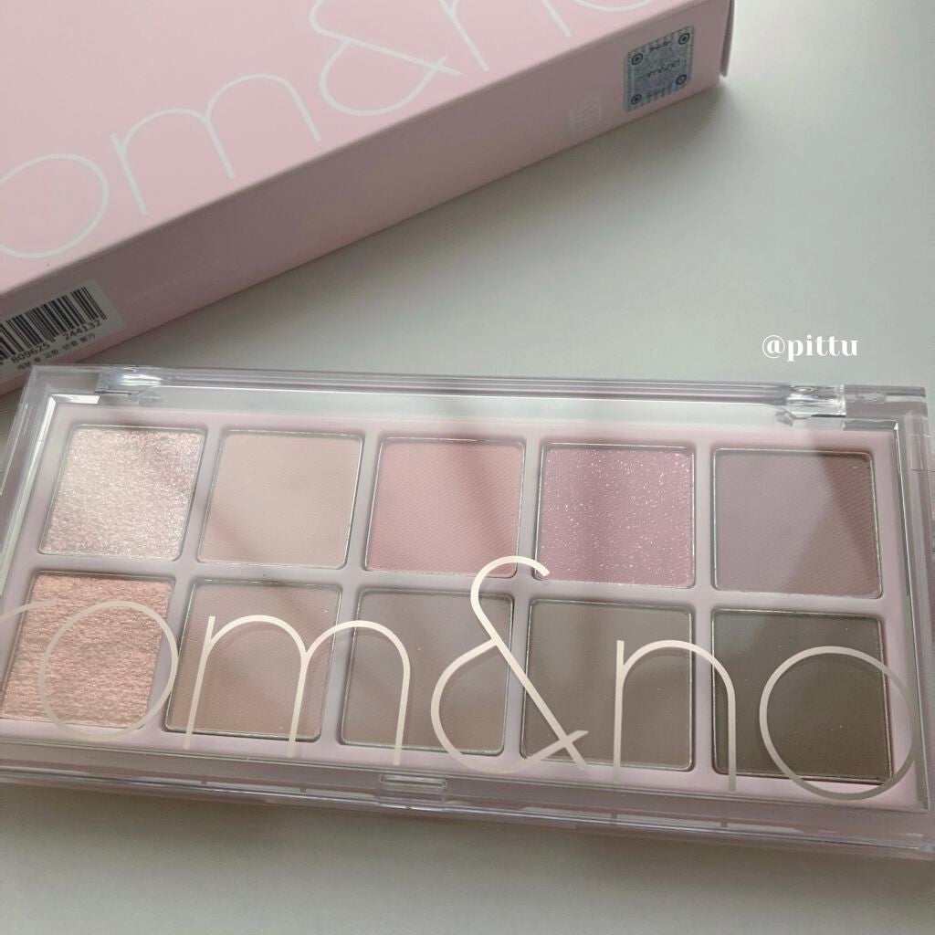 ベターザンパレット/rom&nd/アイシャドウパレットを使ったクチコミ(8枚目)