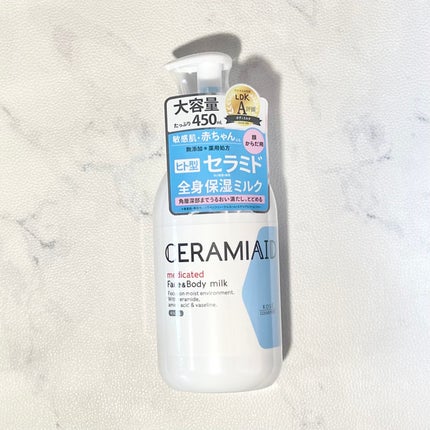 セラミエイド 薬用スキンミルク/セラミエイド/ボディミルクを使ったクチコミ(2枚目)