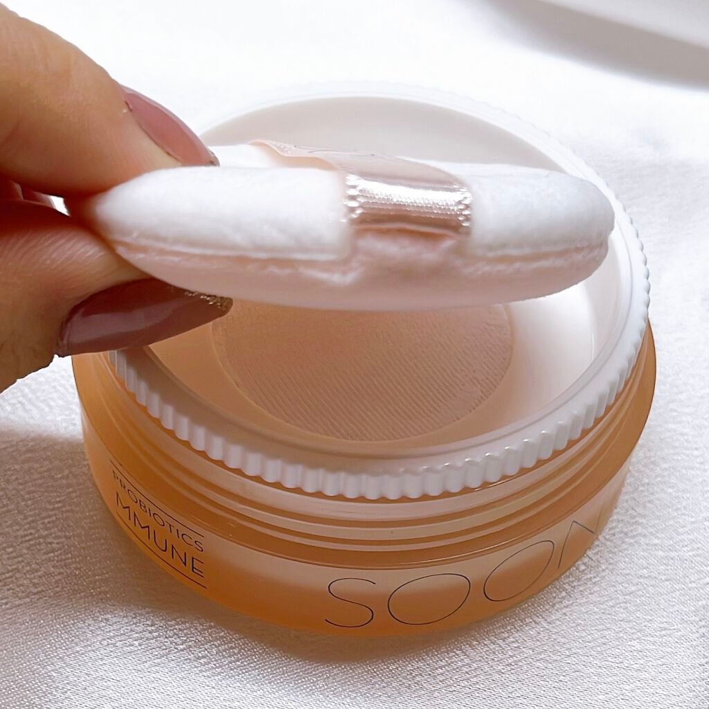 SOON+ プロバイオティクスミューンパウダー/soon+/ルースパウダーを使ったクチコミ(4枚目)