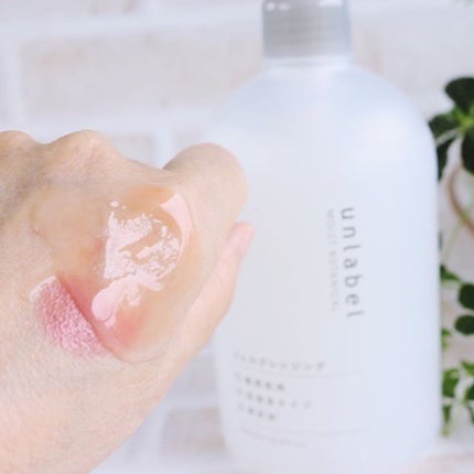 モイストボタニカルジェルクレンジング/unlabel/クレンジングジェルを使ったクチコミ(3枚目)