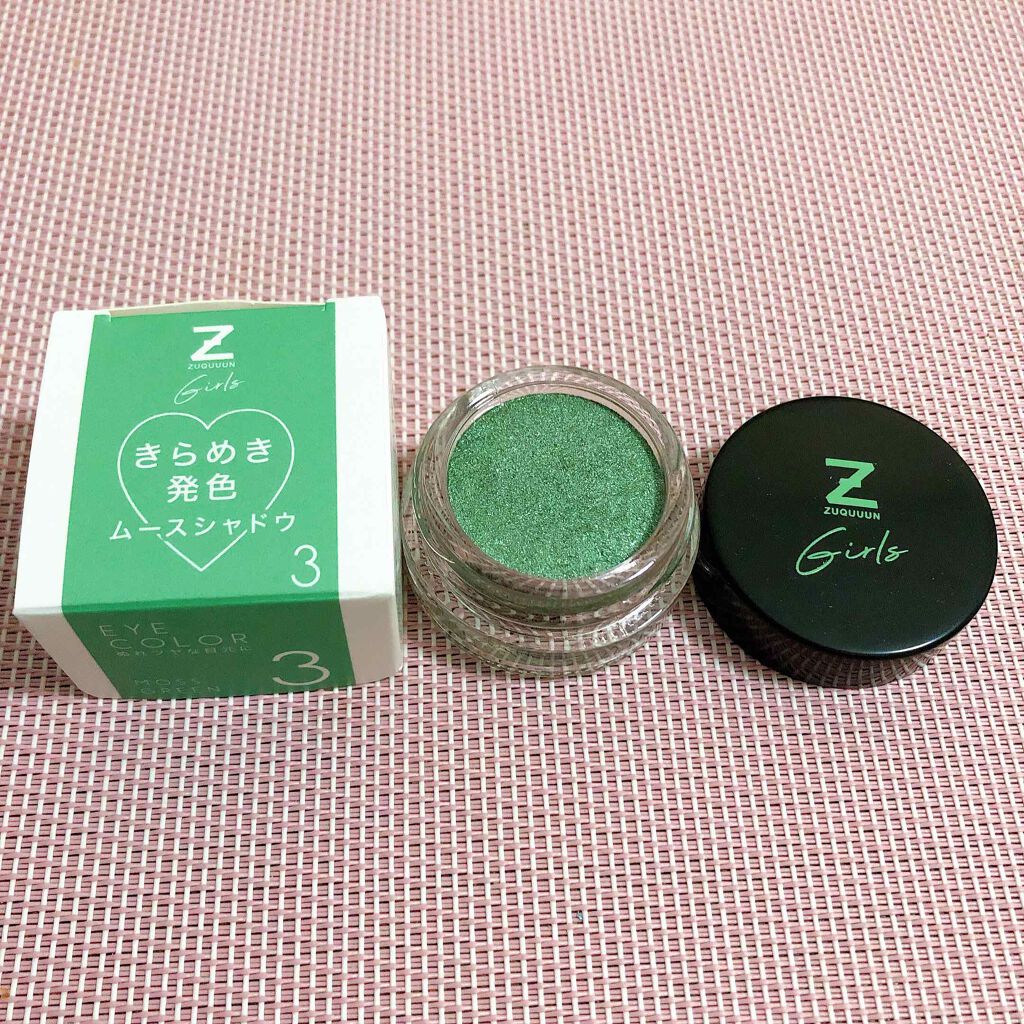 ムースアイシャドウ/ZUQUUUN GIRLS/ジェル・クリームアイシャドウを使ったクチコミ(1枚目)