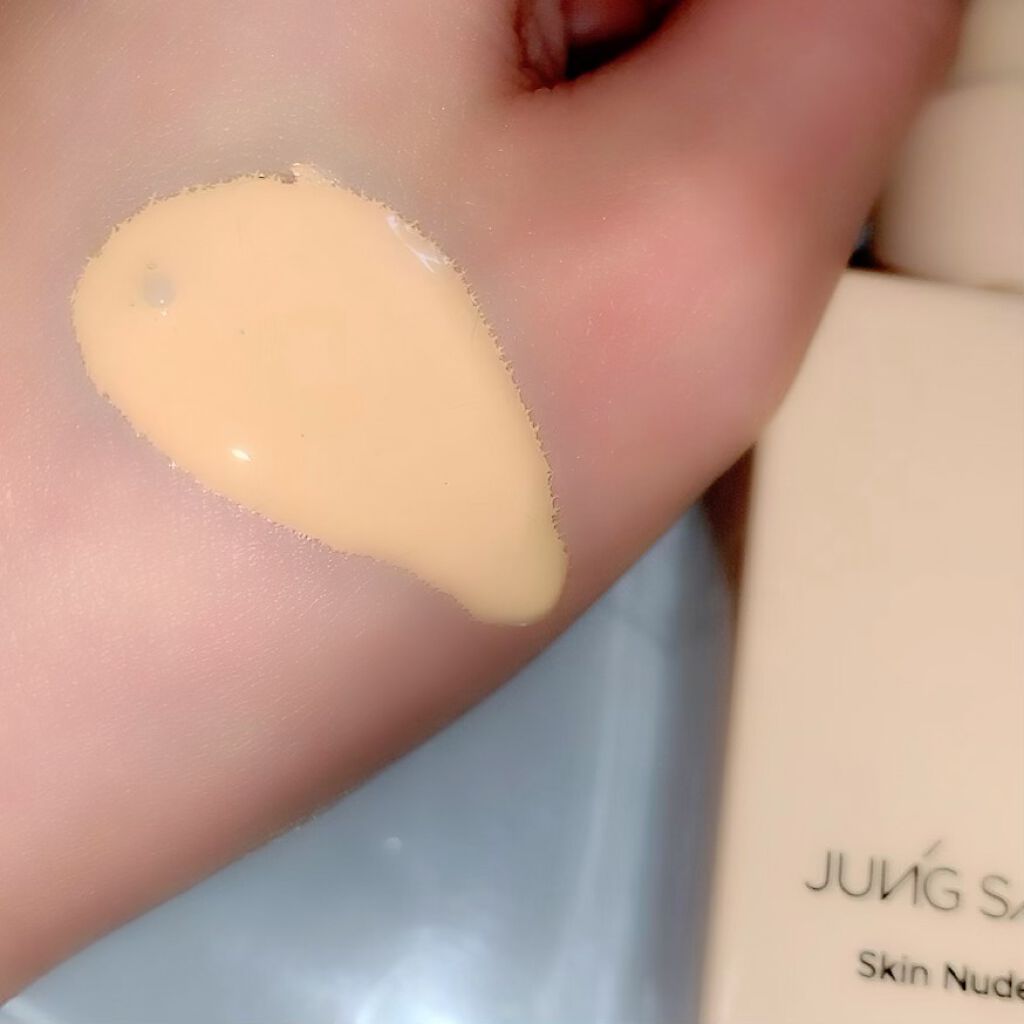 skin nuder foundation/JUNG SAEM MOOL/クリーム・エマルジョンファンデーションを使ったクチコミ（2枚目）