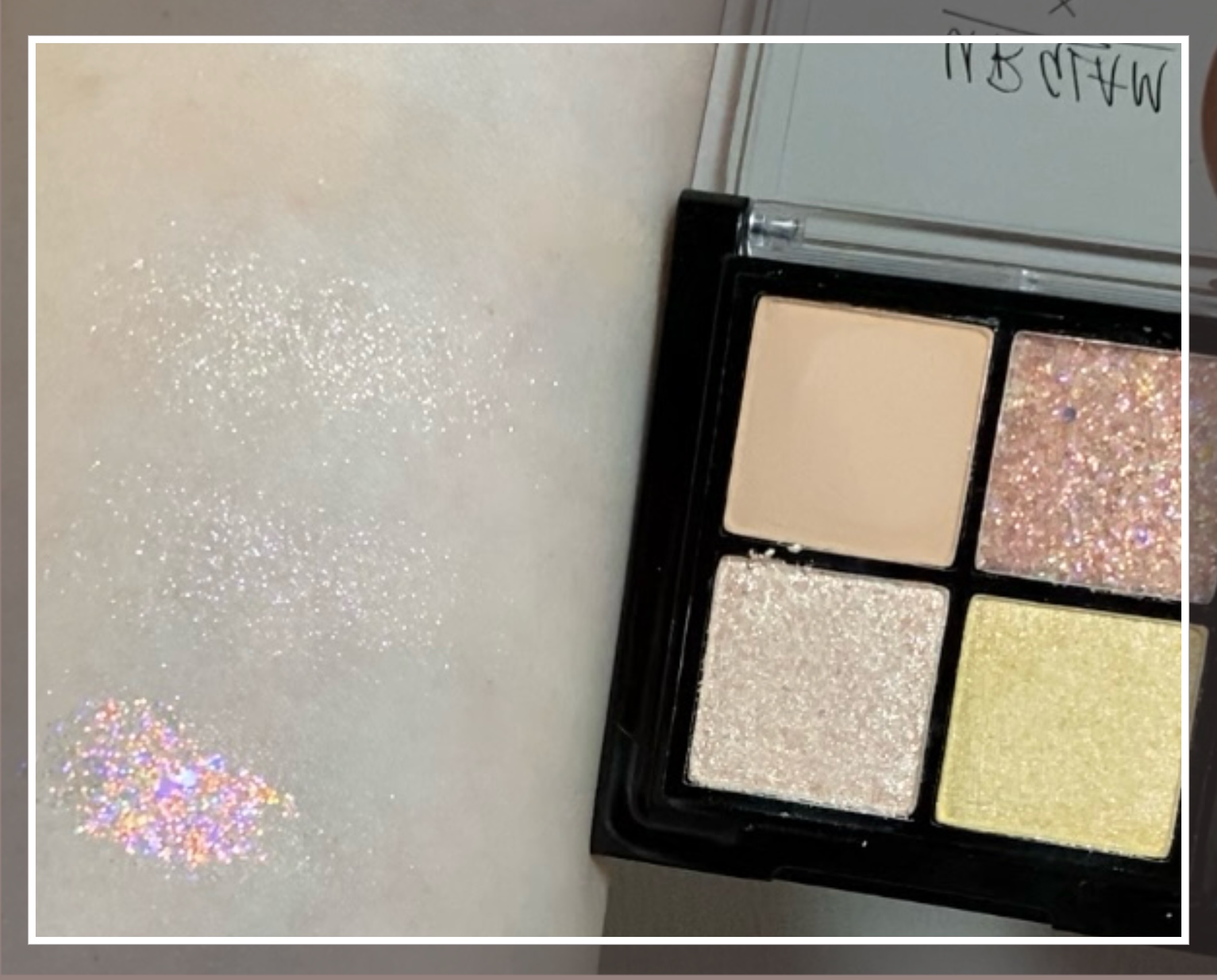 ＵＧＴ　ドリームアイシャドウパレット/U R GLAM/アイシャドウパレットを使ったクチコミ（2枚目）