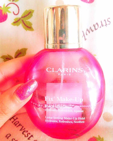 フィックス メイクアップ/CLARINS/ミスト状化粧水を使ったクチコミ(1枚目)