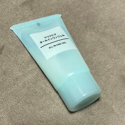 クリアケアオールインワンジェル/無印良品/オールインワン化粧品を使ったクチコミ(1枚目)