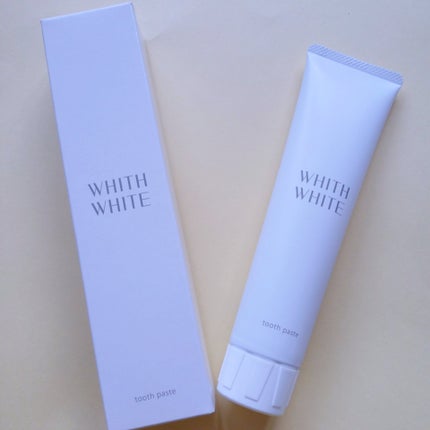 歯磨き粉/WHITH WHITE/歯磨き粉を使ったクチコミ(2枚目)