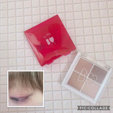THE アイパレR/b idol/アイシャドウパレットを使ったクチコミ(1枚目)