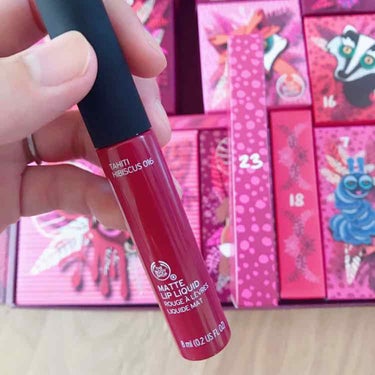 THE BODY SHOP マット リップリキッド のクチコミ「The Body Shop
#アドベントカレンダー2018

DAY23
☆Matte Lip.....」（1枚目）