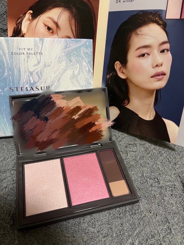 STEIASUR（ステイアシュール） フィット my カラーパレットのクチコミ「これ1つで艶感メイク👀💄💖


Lips様を通してSTEIASUR様からプレゼントを頂きました.....」（2枚目）